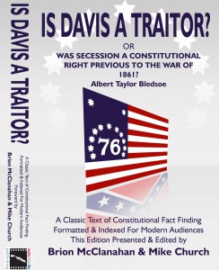 Detial from the dust jacket cover of "Is Davis A Traitor"