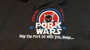 20191126_141709_resized - The Founders Tradin Post Death Chefs Dickies Shirt