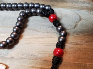Black:Red Cord Rosary-4