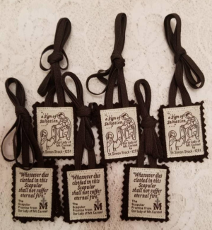 Brown Scapular - Our Lady of Mount Carmel