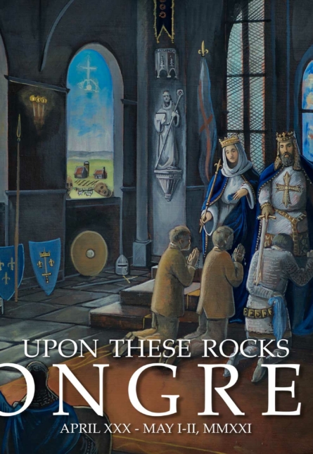 The_New_Knighting_Upon_These_Rocks_Fauxcheux_POSTER