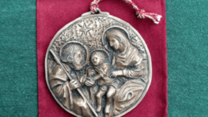 Hand Carved Christmas Ornaments by Norman Faucheux