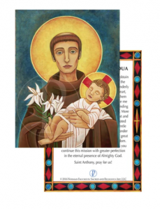 Norman Faucheux - St Anthony Card