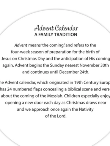 Advent Calendar 2021 - back