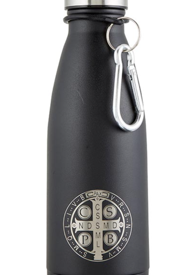 Saint Benedict Water Bottle 1