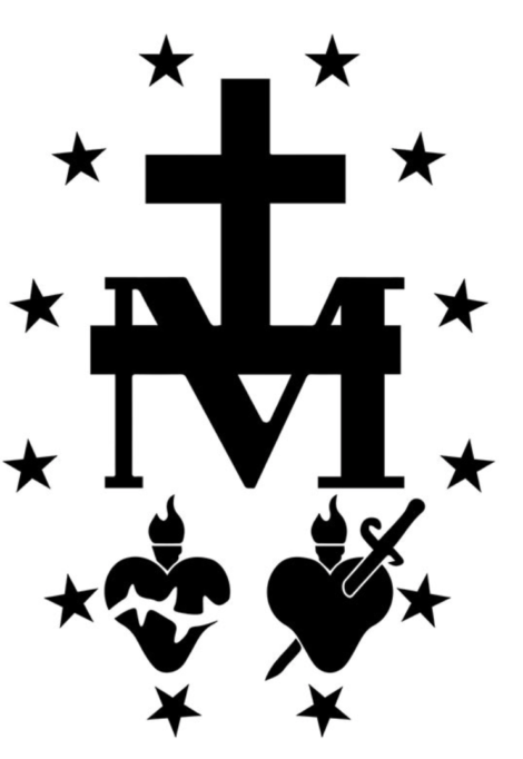 Miraculous Medal Car Decal