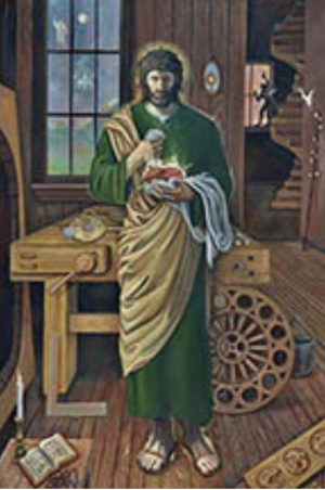 Norman Faucheux - Prayer Card - Saint Joseph