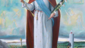 Norman Faucheux - Prayer Card - Saint Philomena