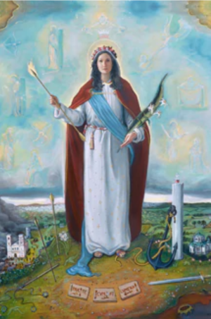Norman Faucheux - Prayer Card - Saint Philomena