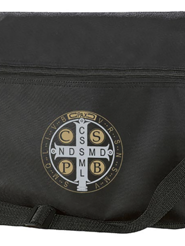 St Benedict messenger bag
