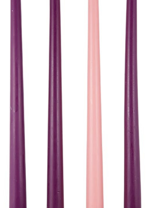 Advent Taper Candles 12 - 2