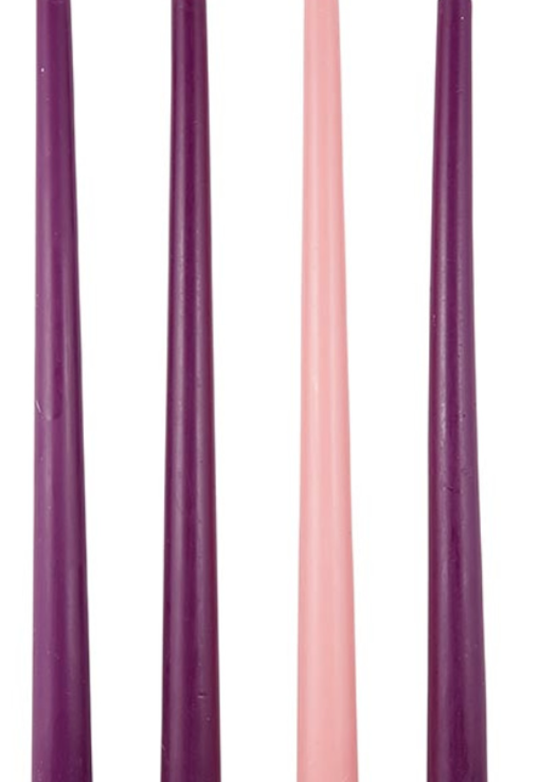 Advent Taper Candles 12 - 2