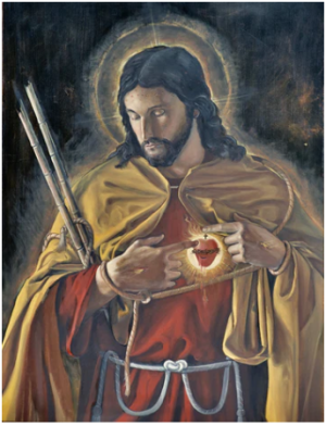 Norman Faucheux Prayer Card - Sacred Heart of Jesus