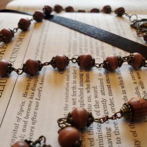Mahogany Bronze Rosary-2