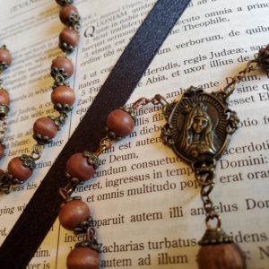 Mahogany Bronze Rosary-3