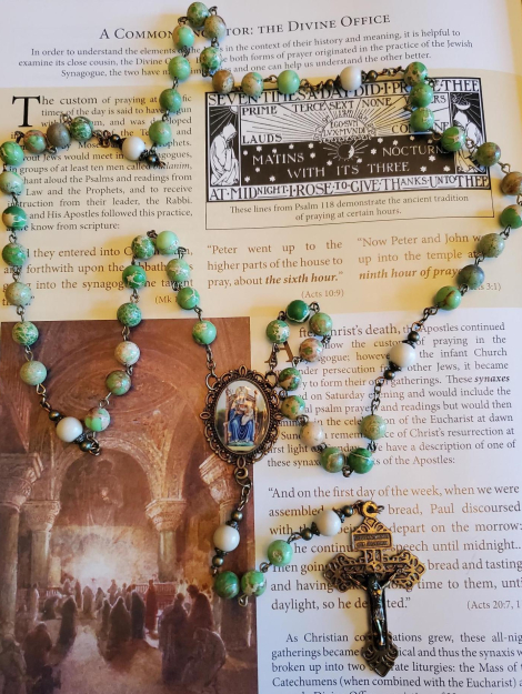 Green Sea Sediment Our Lady of Walsingham Rosary