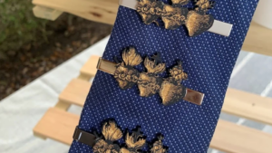 Hearts of the Holy Family Tie Clip