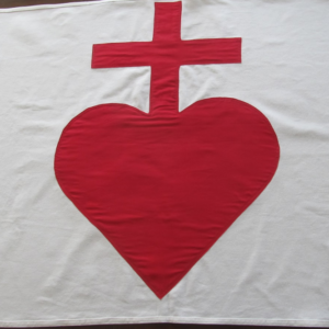 Sacred Heart of Jesus Flag 2