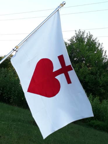 Sacred Heart of Jesus Flag 3