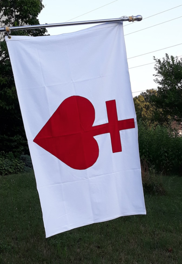 Sacred Heart of Jesus Flag