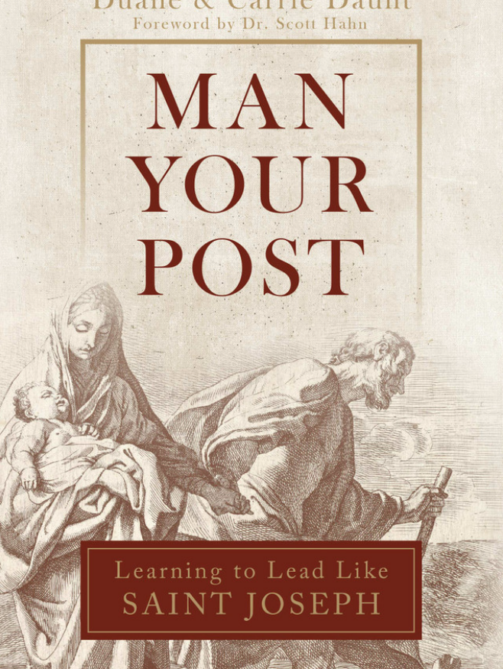 Man Your Post - St Joseph book