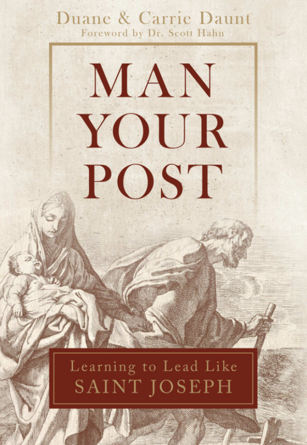 Man Your Post - St Joseph book
