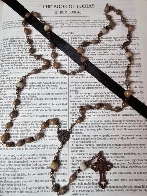 Job's Tears Saint Benedict Rosary