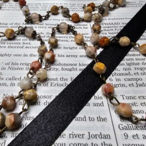 Our Lady of Mount Carmel Stone Rosary-5