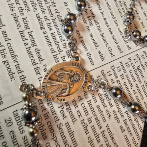 Stainless Steel Divine Mercy Rosary-3