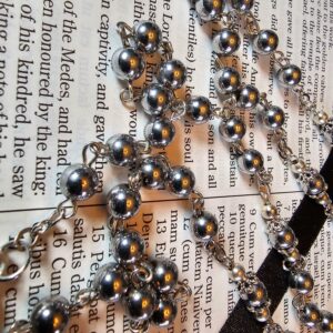 Stainless Steel Divine Mercy Rosary-6