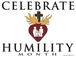 Celebrate Humility yard sign
