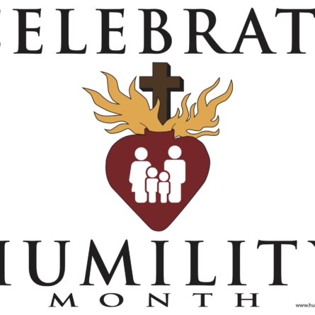 Celebrate Humility yard sign