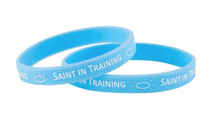 Saint In Training Silicone Bracelet