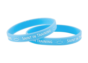 Saint In Training Silicone Bracelet