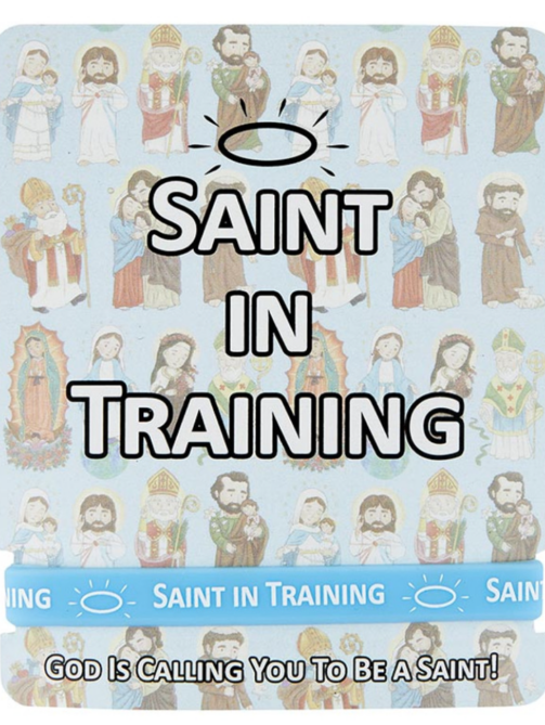 Saint in Training Silicone Bracelet 1