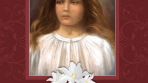 Saint Maria Goretti: In Garments All Red