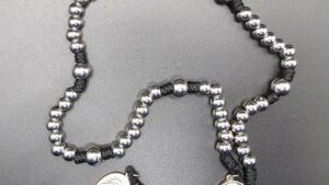 Stainless Steel 7 Sorrows Cord Chaplet