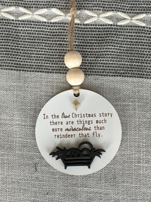 True Christmas Story Ornament