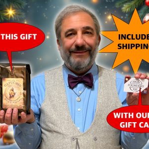 Give the gift of 1 bag of our Capuchin Holy Roast Coffee!