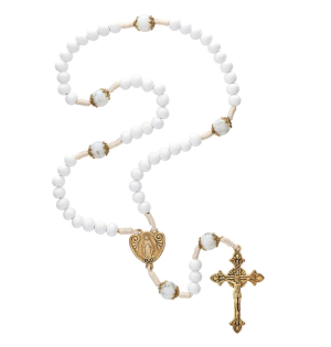 Mary's Purity of Heart Cord Rosary