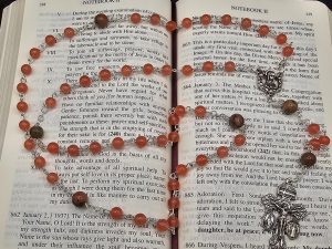 Salmon with Mossy Sea Sediment Rosary