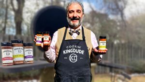 Cookin' With The KingDude Grill Master Apron